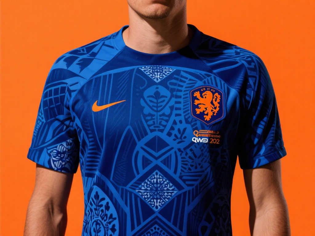 荷兰队客场战袍新风貌 荷兰队客场战袍新风貌